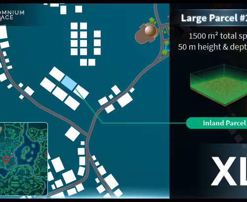 Extra Large #2808 (XL) parcel in Somnium Space